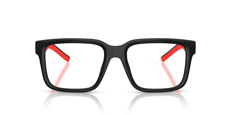 Ferrari Scuderia Uomo FZ8016U 504 Montature da vista Iniettato Nero Trasparente Squadrata Normale miniatura 2