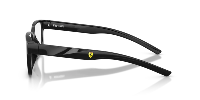 Ferrari Scuderia Uomo FZ8018D 501 Montature da vista Iniettato Nero Trasparente Squadrata Normale miniatura 3