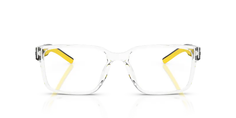 Ferrari Scuderia Uomo FZ8018D 529 Montature da vista Iniettato Trasparente Trasparente Squadrata Normale miniatura 2