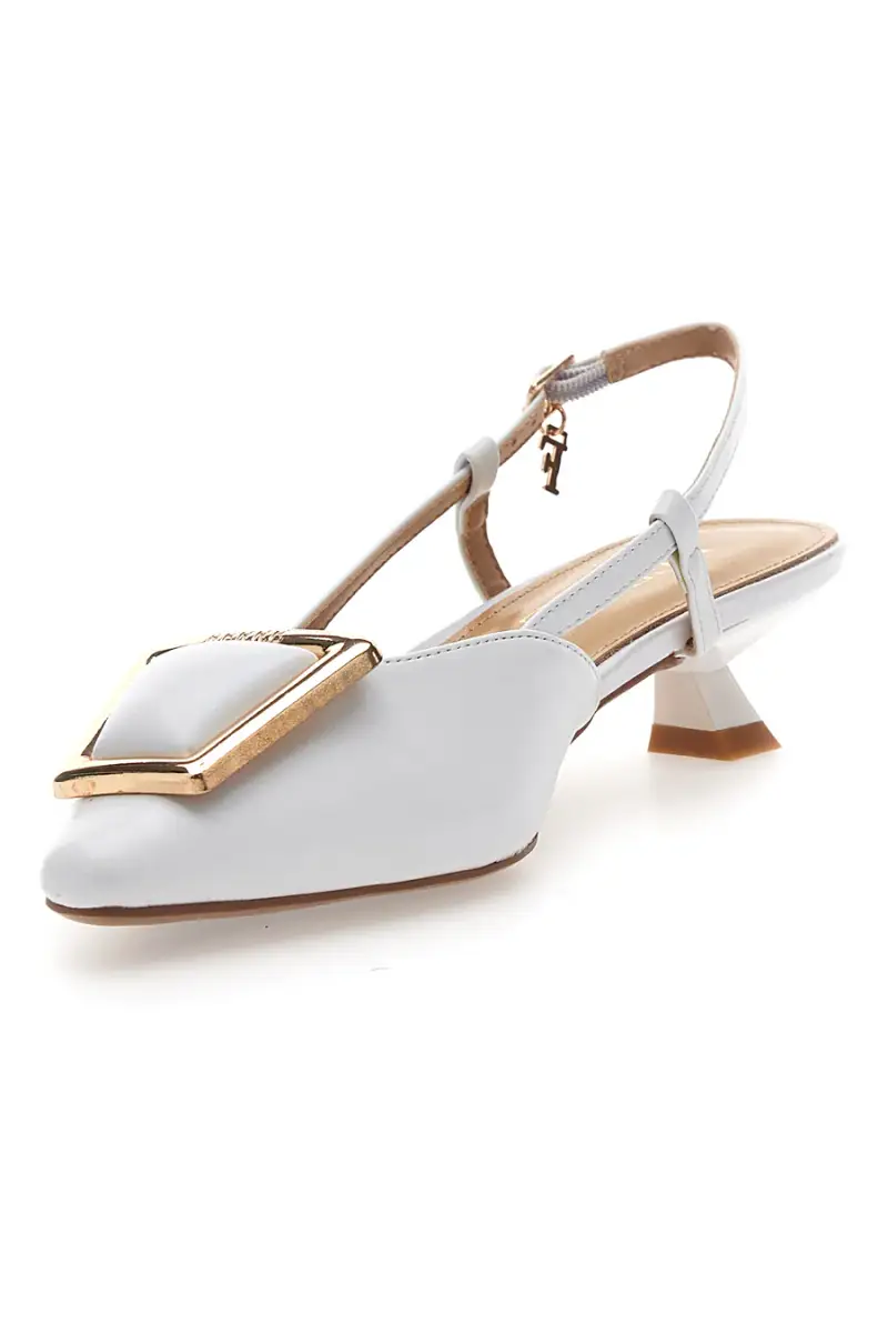 FERRE' Décolleté Bianco 3716615 miniatura 3