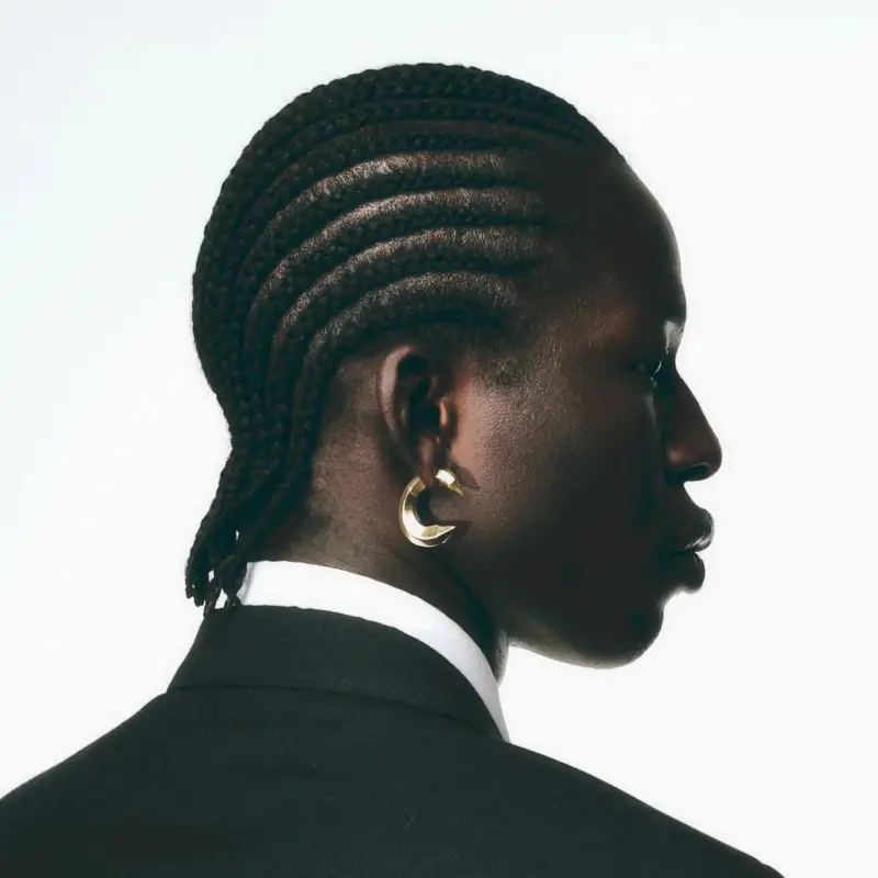 Orecchino Sculptor s Eye Mini BIANCO miniatura 2