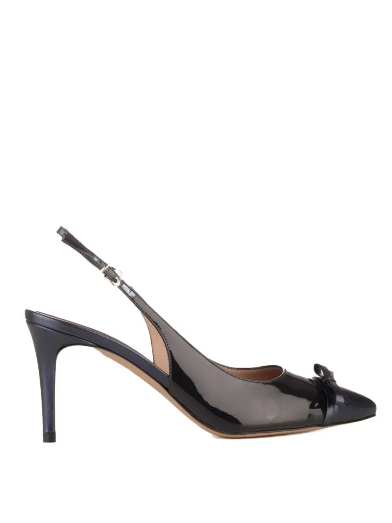 BRAND FESTA - slingback BLU miniatura 2