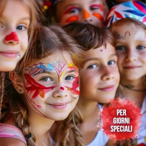 Festicy Trucco Halloween Viso Rosa per Bambini E Adulti 2025 I 20g Colori Trucco Halloween Bambini Anallergici Atossici miniatura 2