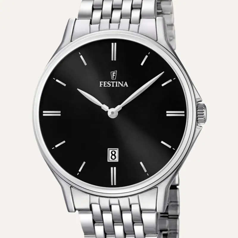 Orologio Al Quarzo Festina Acero Classico F16744/4