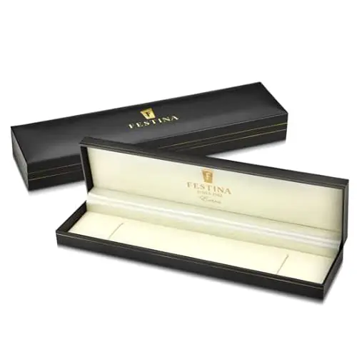 Festina Orologio Analogico da Uomo in Pelle - Movimento al Quarzo - Orologio Uomo - Stile Vintage ed Elegante - Nero miniatura 2