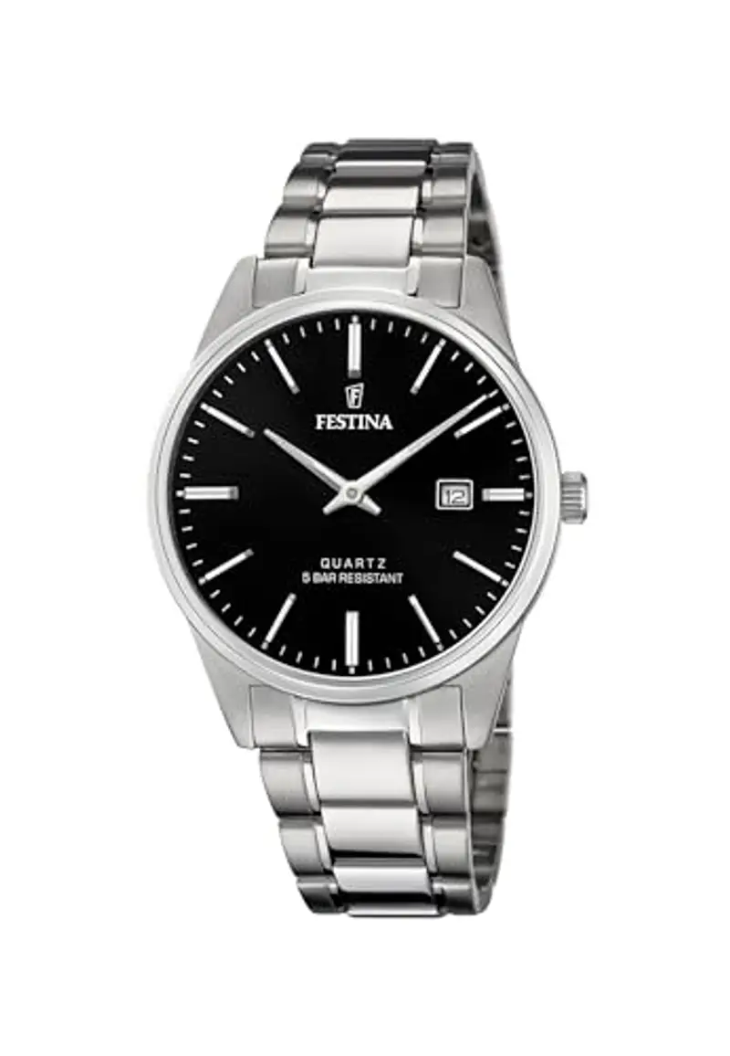 FESTINA Orologio Analogico Quarzo Uomo con Cinturino in Acciaio Inox F20511/4