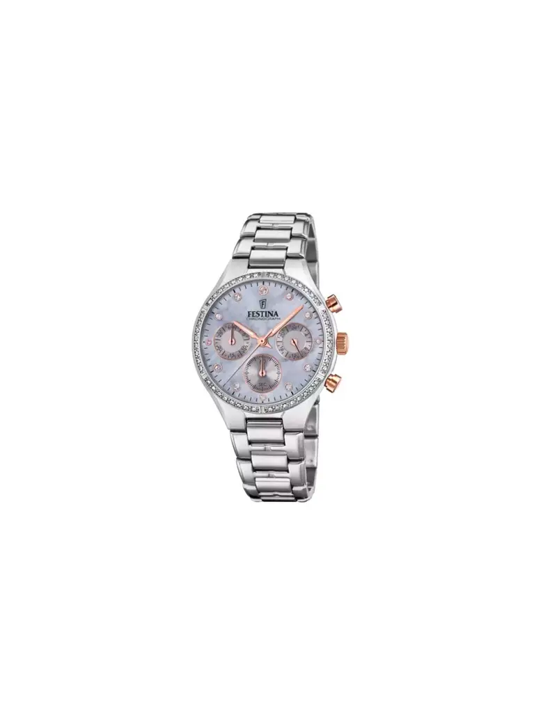 Orologio Donna FESTINA F20401/3 Boyfriend viola con cinturino in acciaio