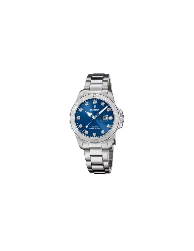 Orologio FESTINA Boyfriend F20503/6 Azzurro con cinturino in acciaio