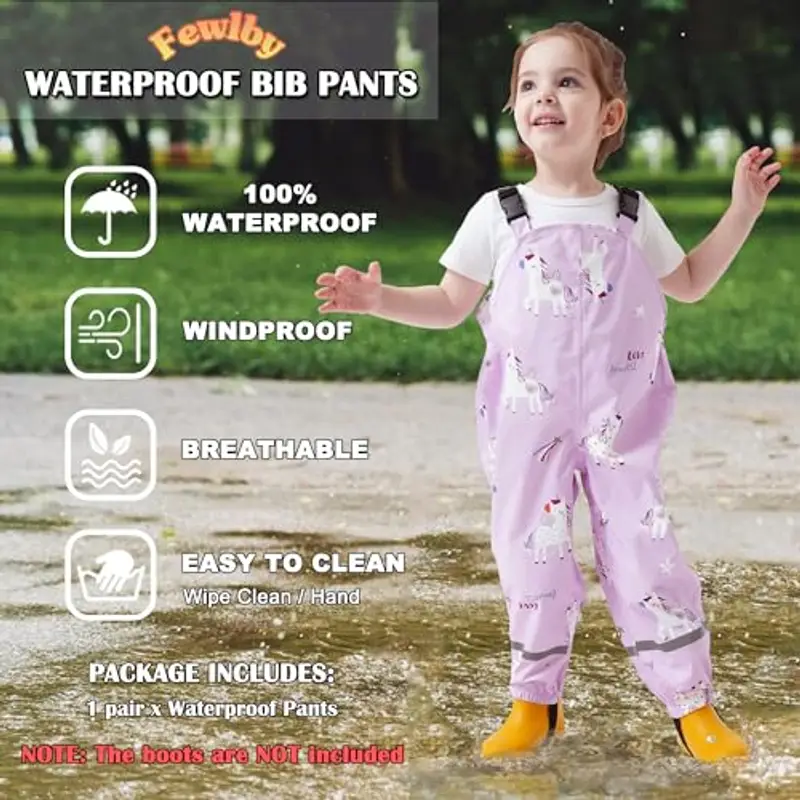 Fewlby Salopette Bambina Viola 2333786 miniatura 2