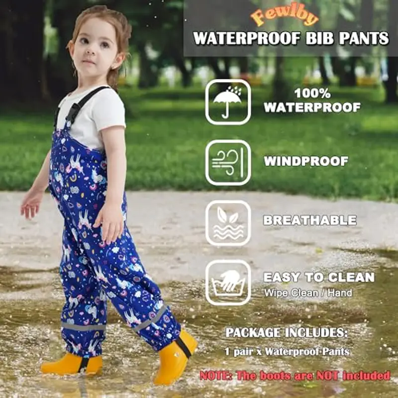 Fewlby Salopette Bambina Blu 2333787 miniatura 2