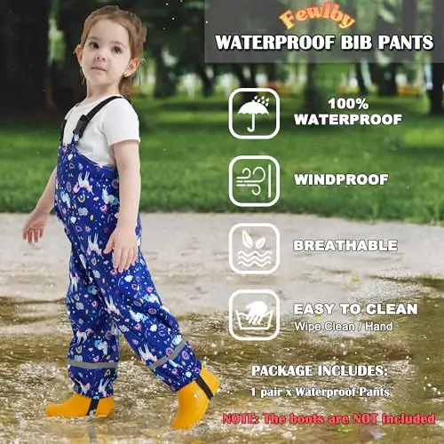 Fewlby Salopette Bambina Blu 2584383 miniatura 2