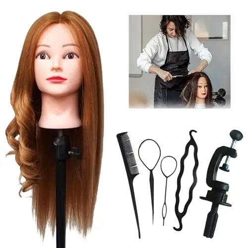 FGXY Vera Testa Di Styling Per Capelli, Set Di Tessitura Accessori Per Capelli, Set Speciale Di Bellezza e Formazione