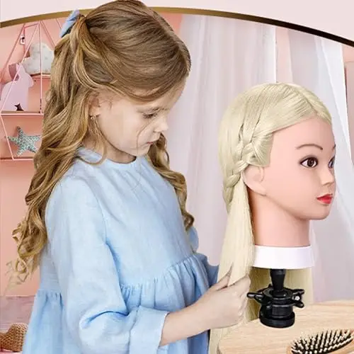 FGXY Vera Testa Di Styling Per Capelli, Set Di Tessitura Accessori Per Capelli, Set Speciale Di Bellezza e Formazione miniatura 2