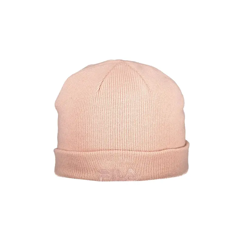 Cappello Berretto Uomo Rosa Ricamo