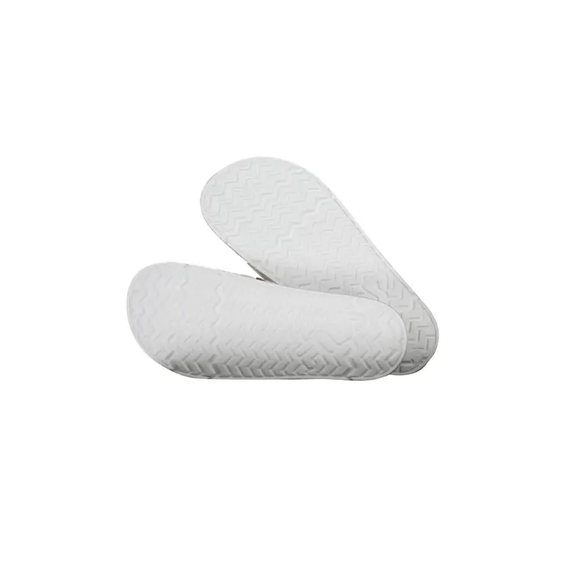 Ciabatte Donna Bianche Morro Bay con Logo a Contrasto Bianco miniatura 2