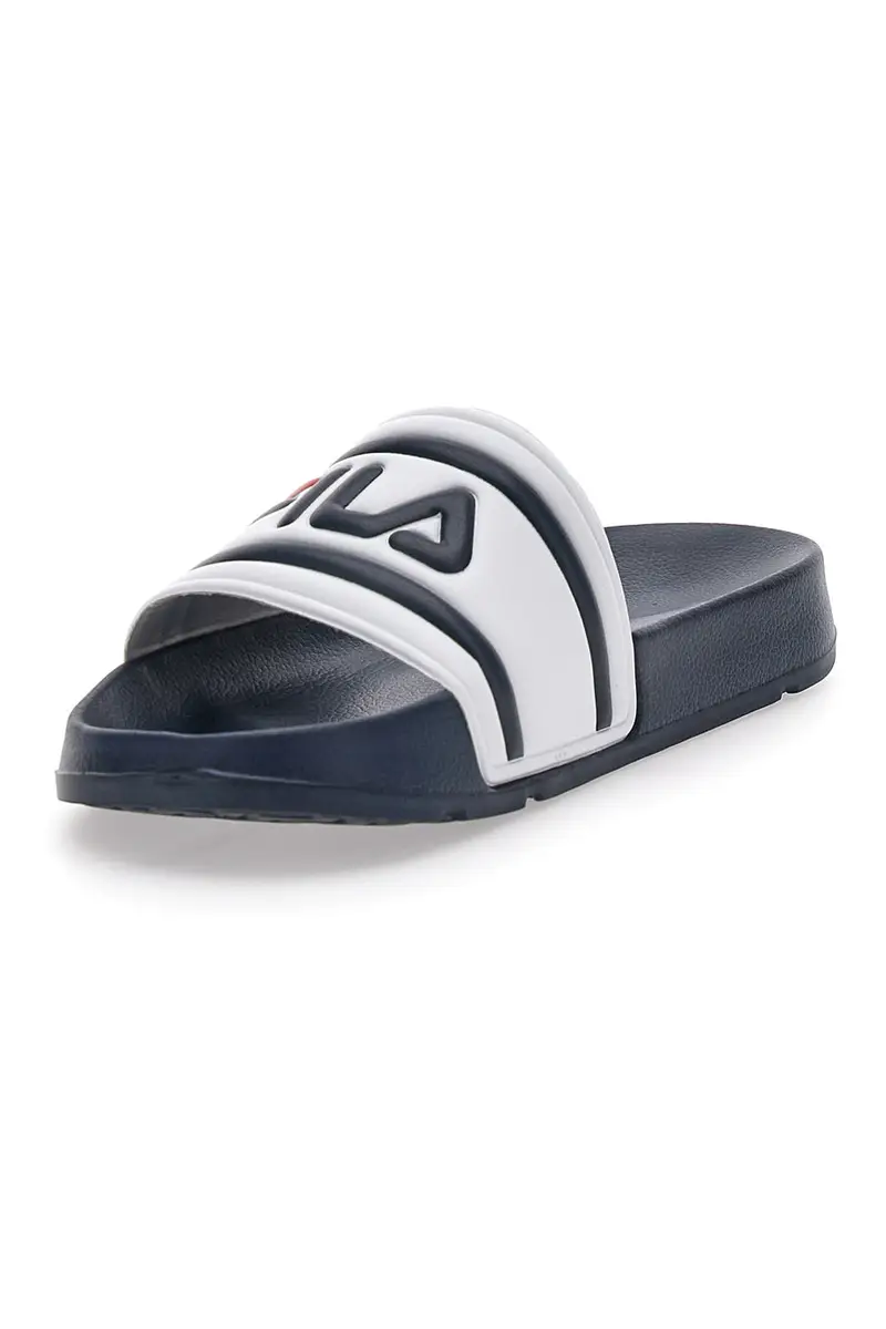 Ciabatte in Gomma Blu e Bianche Fila Morro Bay [BIANCO miniatura 3