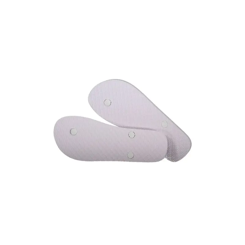 Ciabatte Infradito Donna Bianche Troy con Logo Bianco miniatura 2