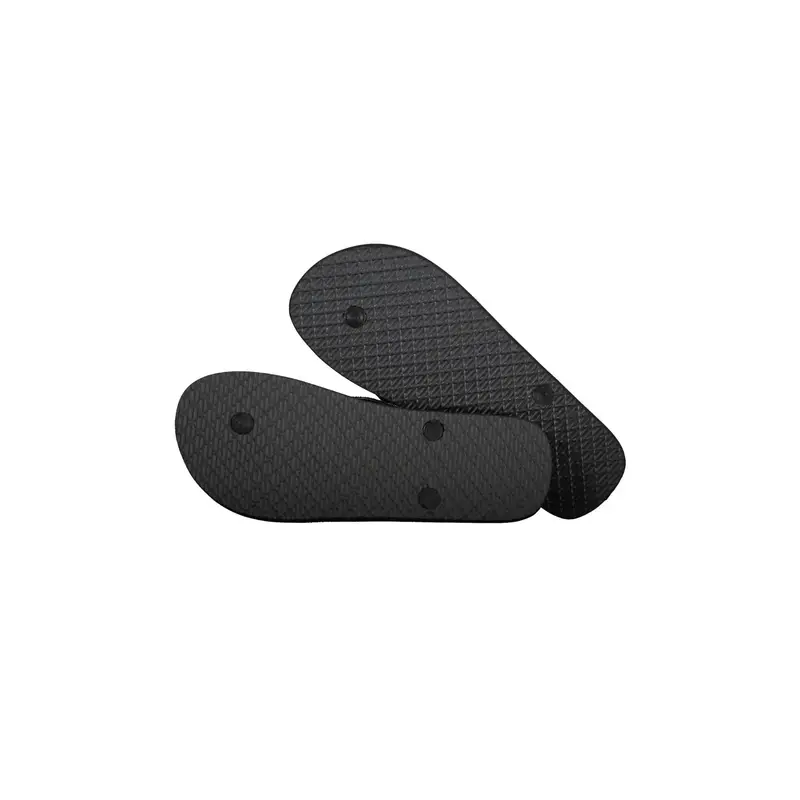 Ciabatte Infradito Donna Nere Troy con Logo Nero miniatura 2