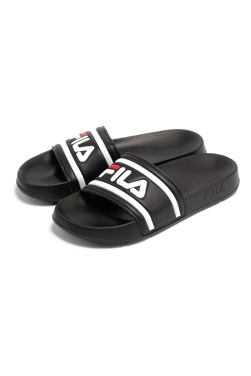 Ciabatte nere con logo maxi Fila FFT0028 [NERO] miniatura 3