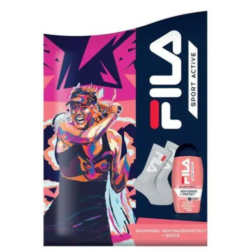 Cofanetto Fila donna - Fila Socks + Shower gel 250 ml