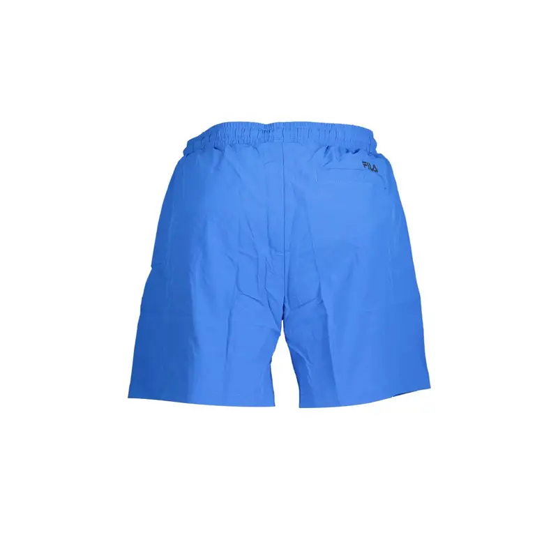 Costume da Mare Uomo Blu Stampa miniatura 2