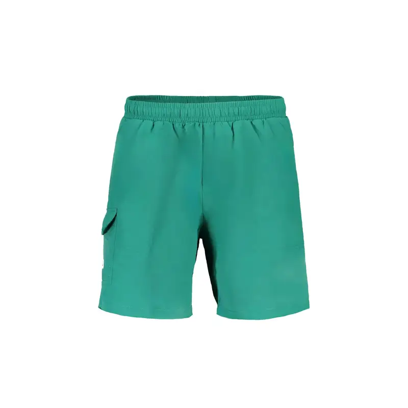 Costume da Mare Uomo Verde Stampa Logo