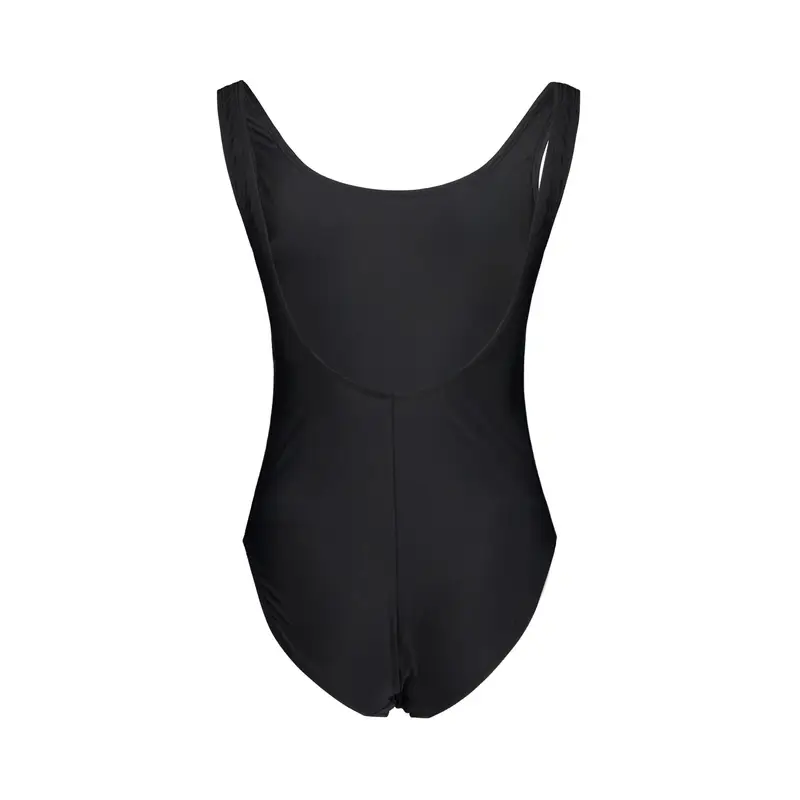 Costume Mare Donna Nero Dettagli a Contrasto Logo miniatura 2