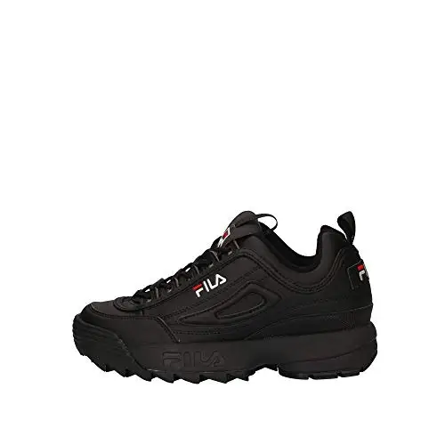 Fila Disruptor Wmn, Sneaker Donna, Black Black 302, 41 EU