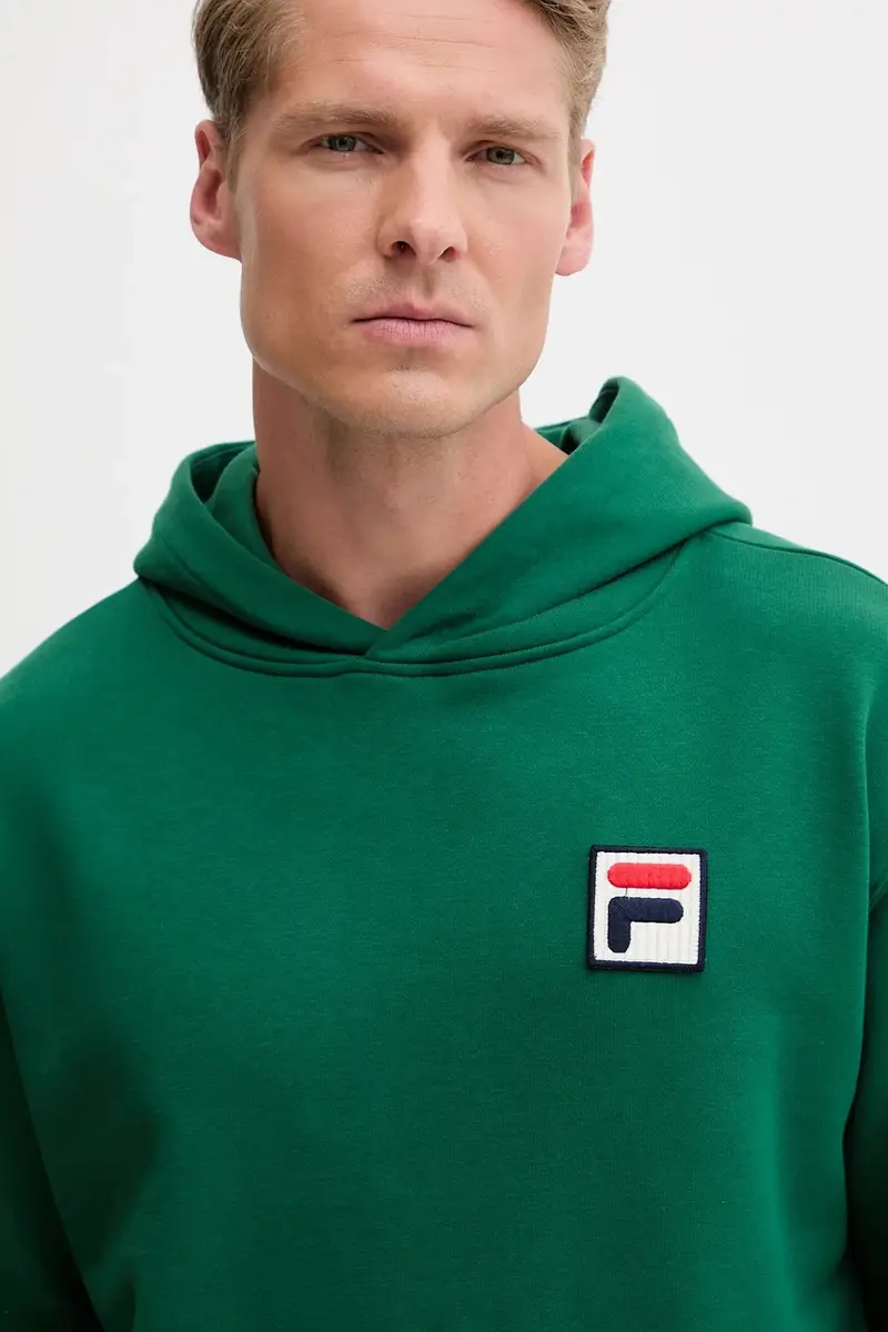 felpa Borgholm uomo colore verde con cappuccio FAU0148 miniatura 4