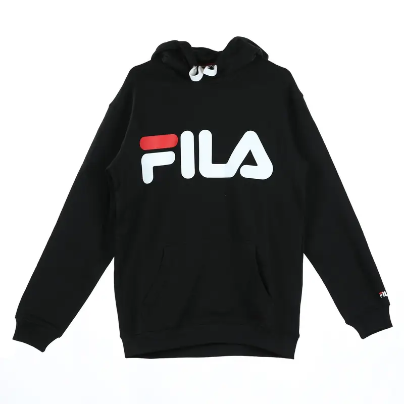 Felpa Cappuccio Uomo Classic Logo Hoody Black