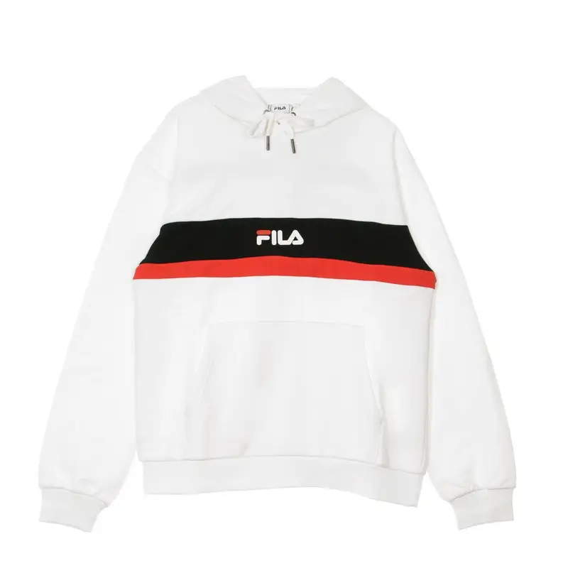 Felpa Cappuccio Uomo Radomir Hoody Bright White/black/true Red