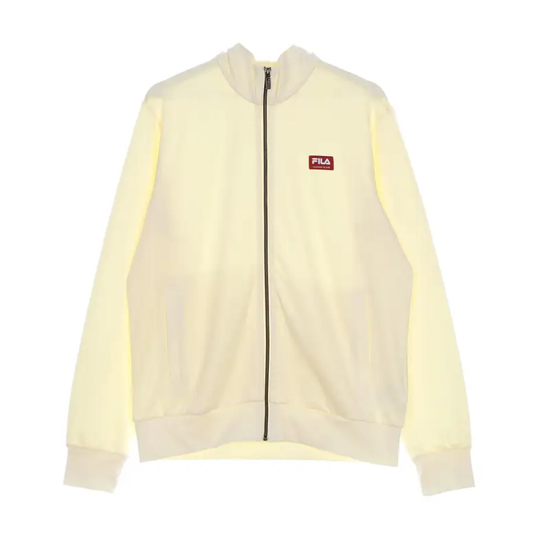Felpa Leggera Collo Alto Uomo Traun Track Jacket Sweet Corn