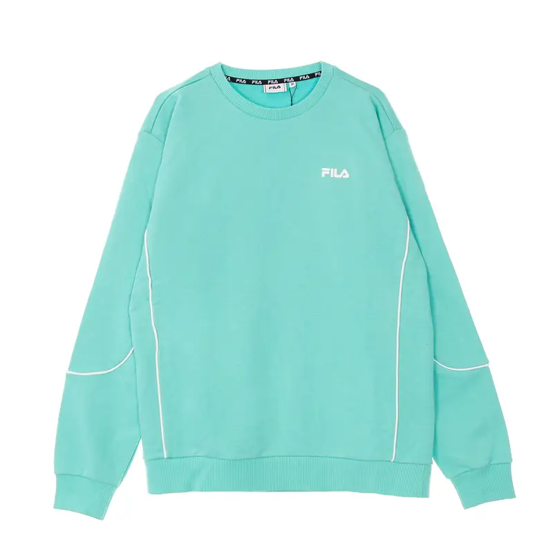 Felpa Leggera Girocollo Uomo Adil Crew Sweat Biscay Green