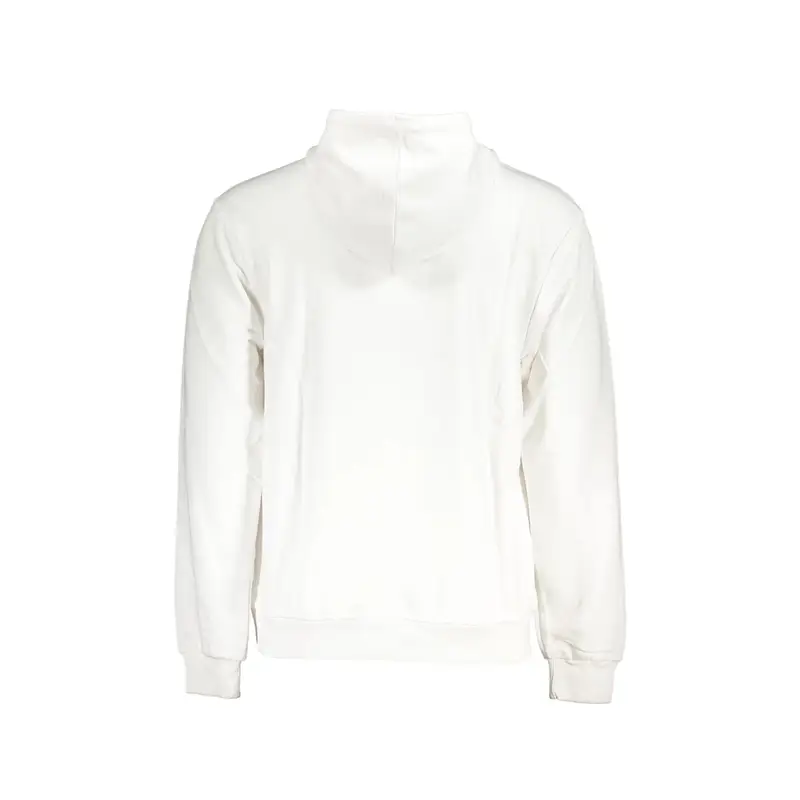 Felpa Maniche Lunghe Uomo Bianca Ricamo Bianco miniatura 2