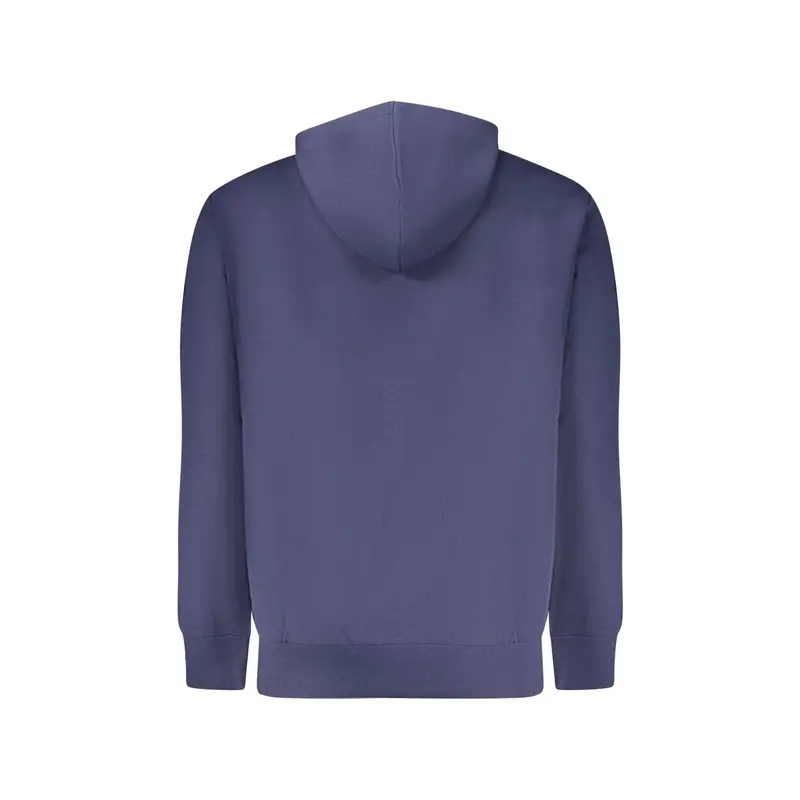 Felpa Maniche Lunghe Uomo Blu Ricamo miniatura 2