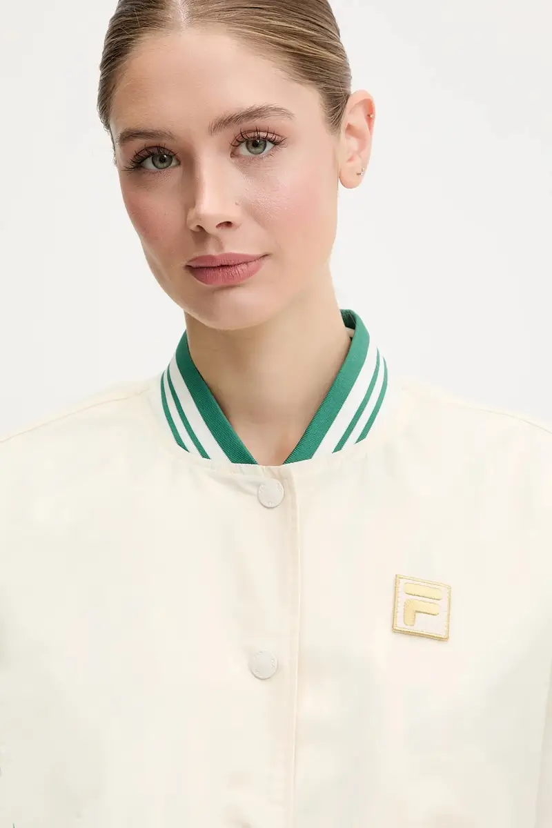 giacca bomber Leme colore beige FAW0999 miniatura 4