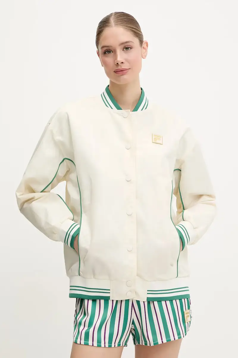 giacca bomber Leme colore beige FAW0999