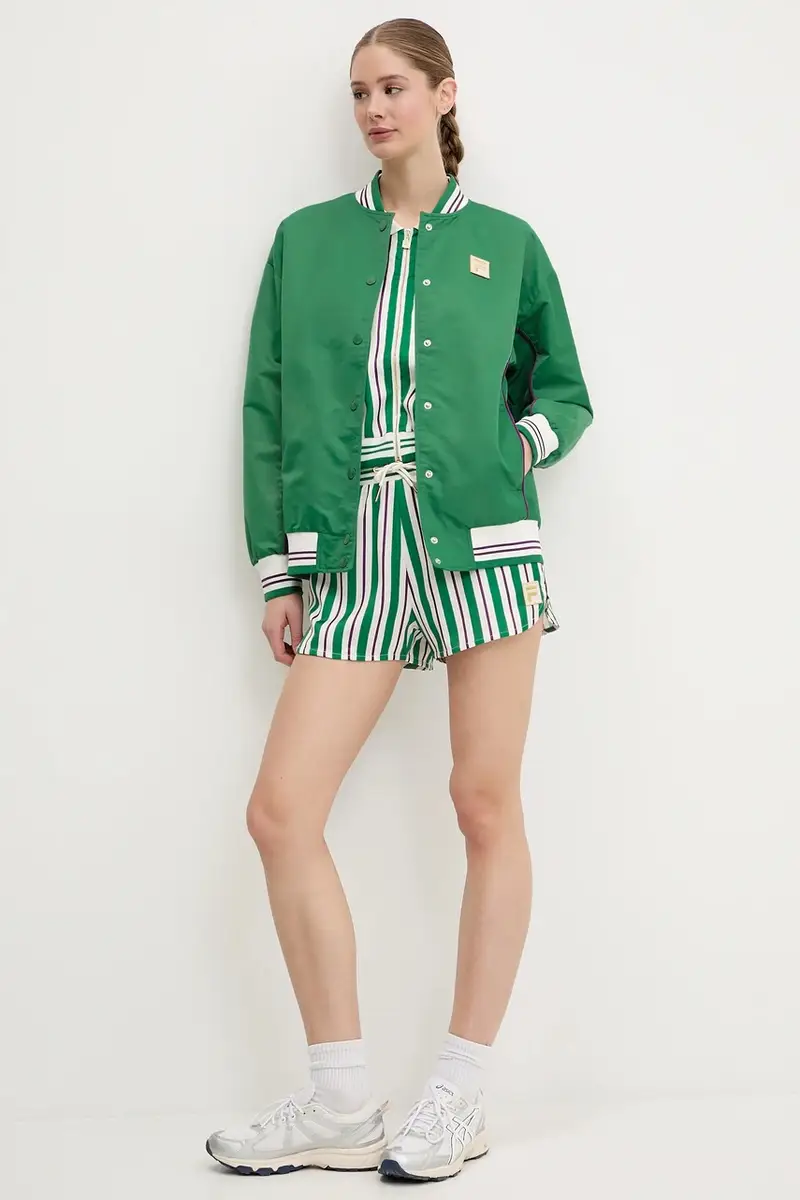 giacca bomber Leme colore verde FAW0999 miniatura 2