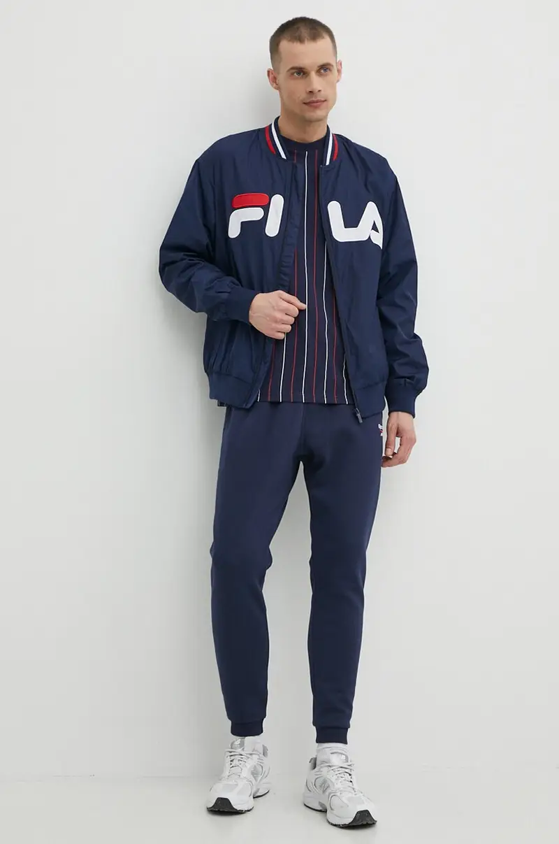 giacca bomber Logrono uomo colore blu navy FAM0679 miniatura 2