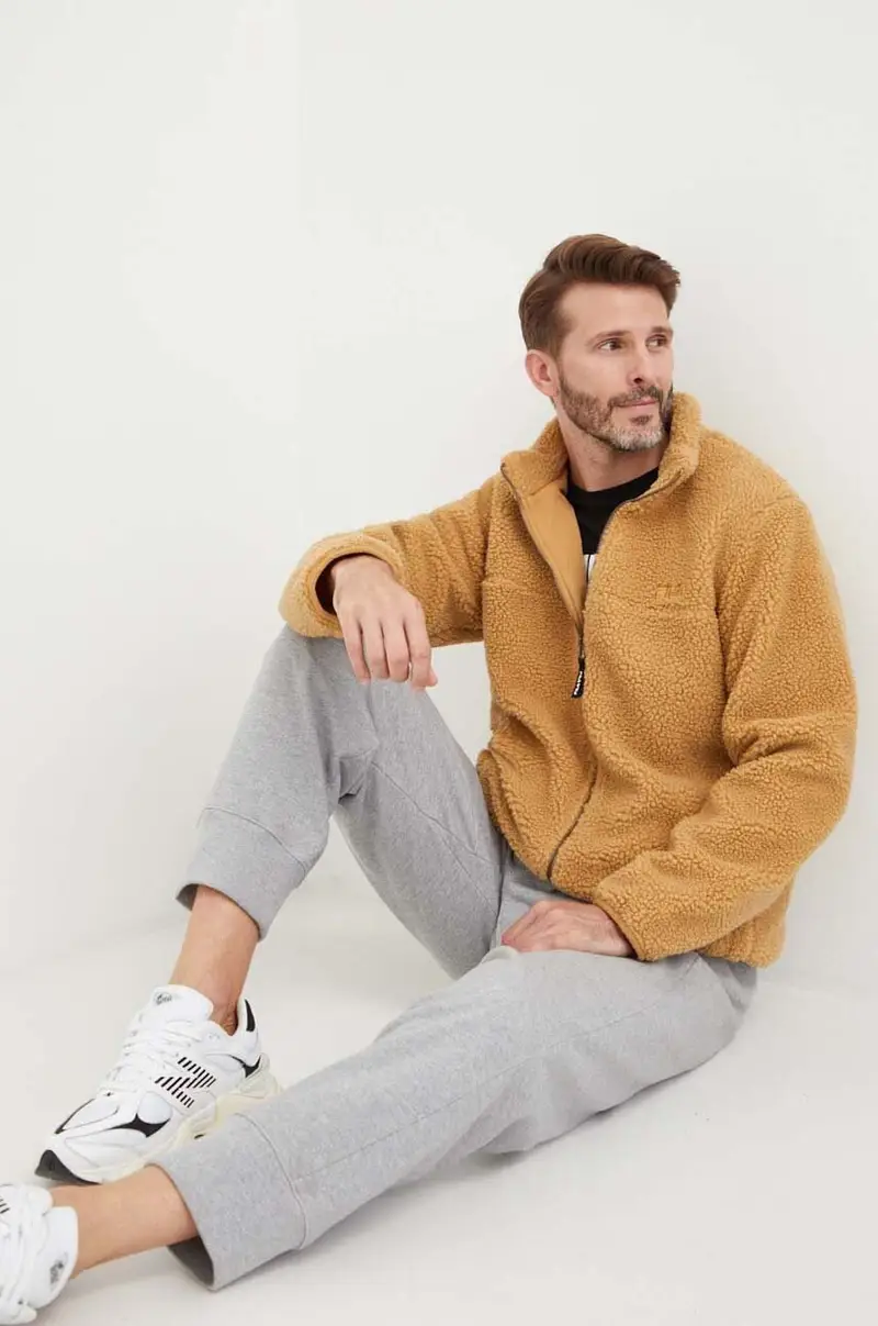 giacca uomo Beige miniatura 2