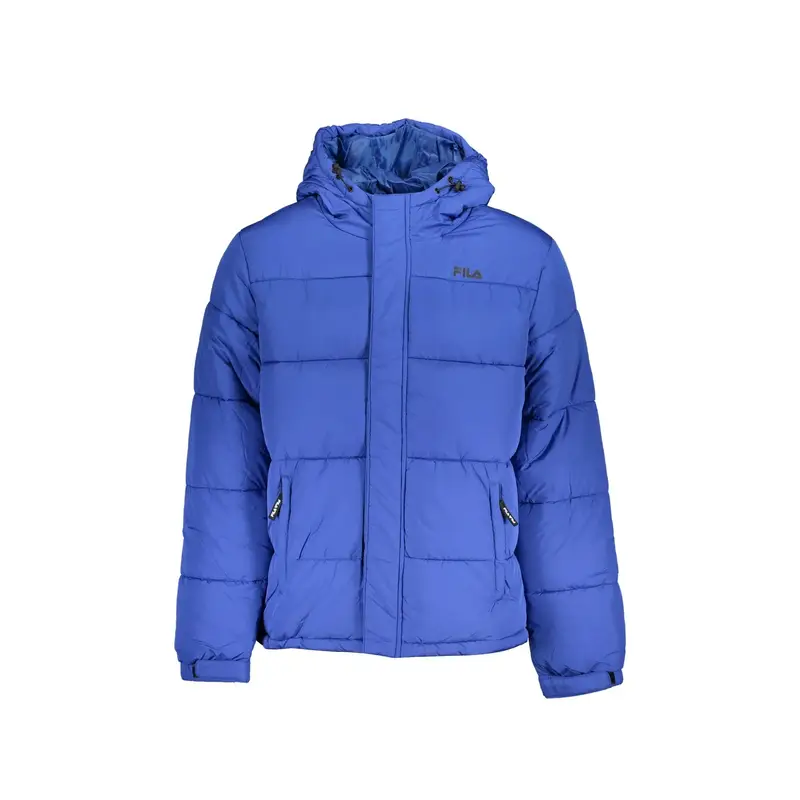 Giubbotto Maniche Lunghe Uomo Blu Stampa