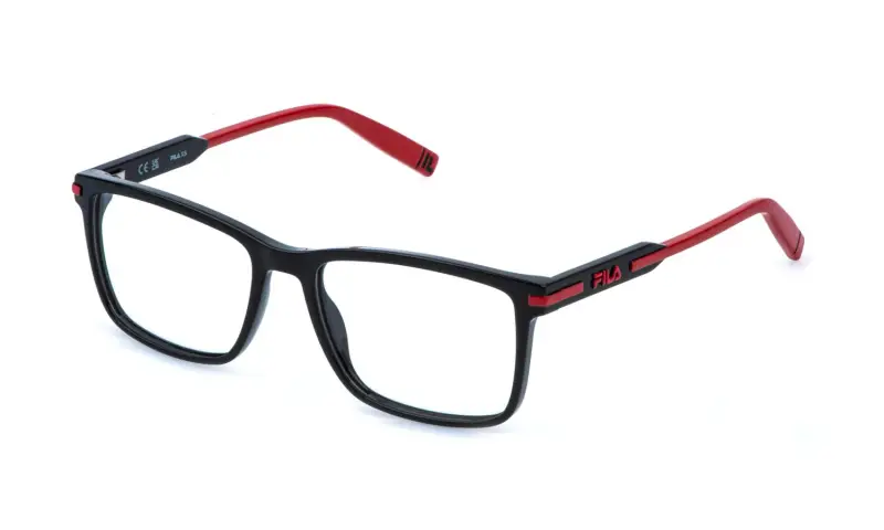 Junior VFIA02L Z42Y Montature da vista Iniettato Nero Squadrata