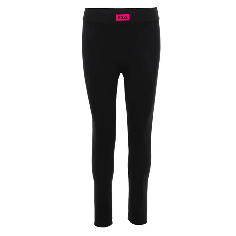 Leggings Vita Alta Nero Donna XS