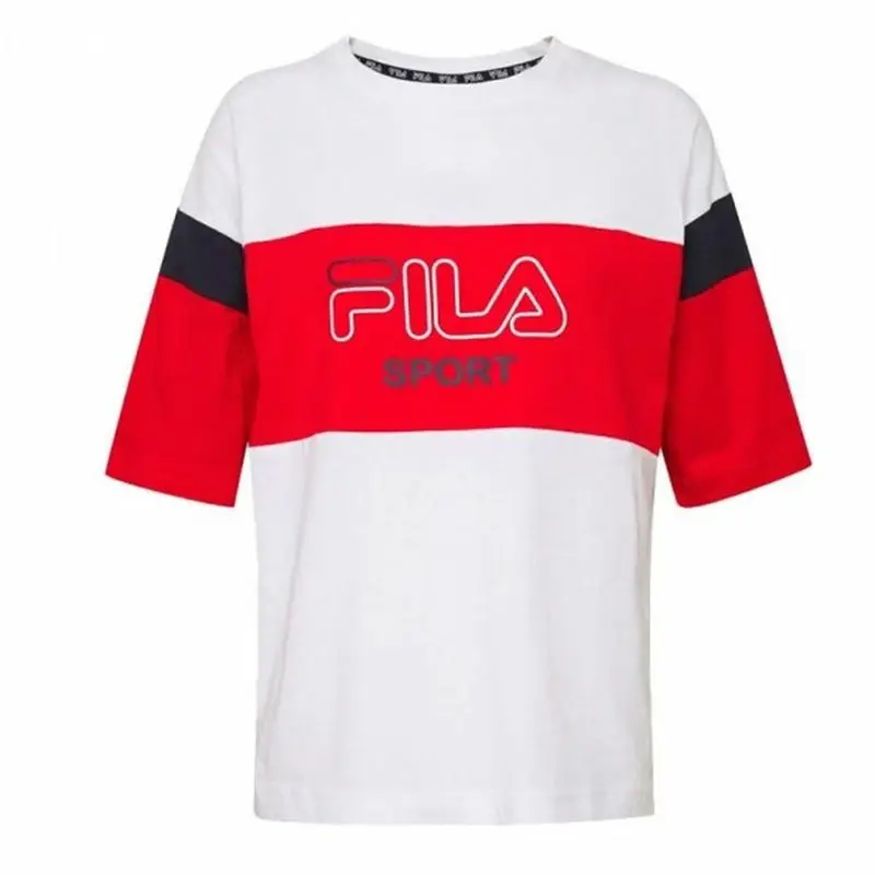 Maglia a Maniche Corte Donna Fila Lalette Sport Bianco | Fila