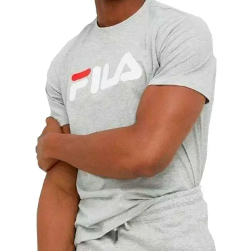 Maglia a Maniche Corte Uomo Fila Bellano FAU0067 80000 Grigio | Fila Multi
