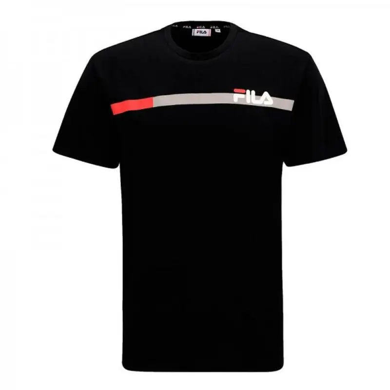 Maglia a Maniche Corte Uomo Fila FAM0428 80010 Nero | Fila