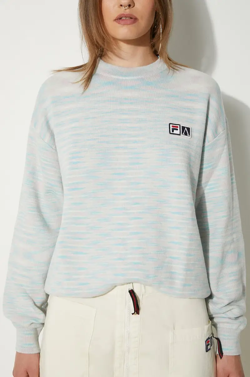 maglione in cotone Fila x Aries Space Dye 42PS24PU018562270227 Multicolore