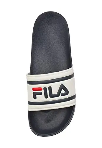 Fila Morro Bay Slipper, Infradito Uomo, Bianco White Fila Navy, 44 EU miniatura 3