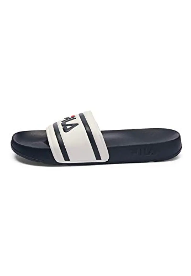 Fila Morro Bay Slipper, Infradito Uomo, Bianco White Fila Navy, 46 EU miniatura 2
