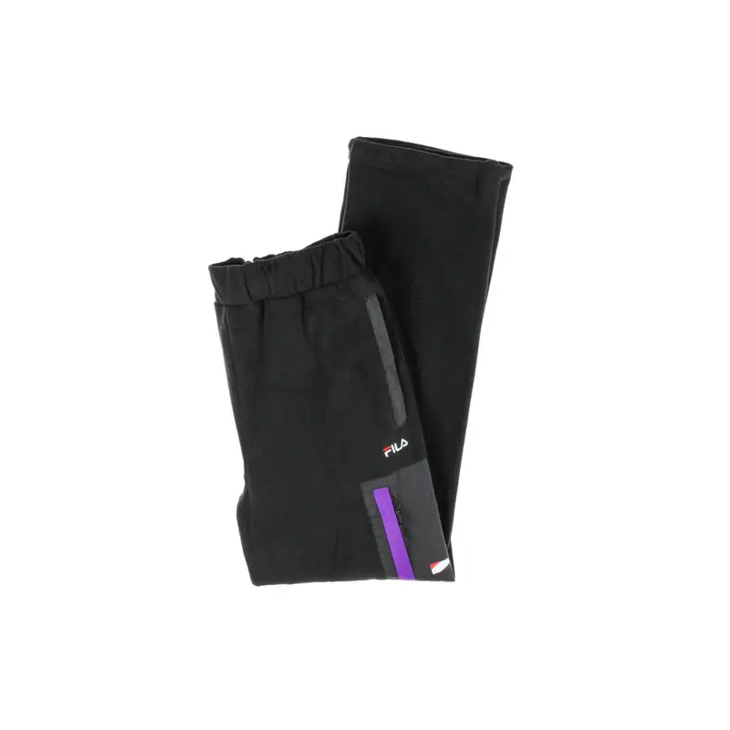 Pantalone Tuta Felpato Uomo Reon Black